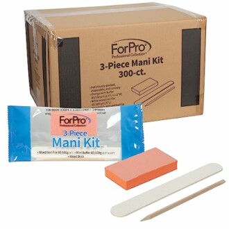 ForPro 3-Piece Mani Kit with box and contents