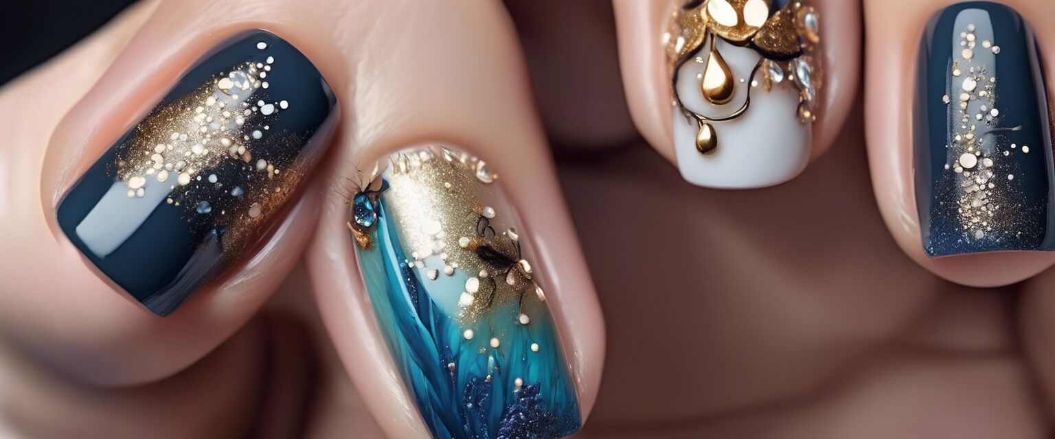 Nail artist designs